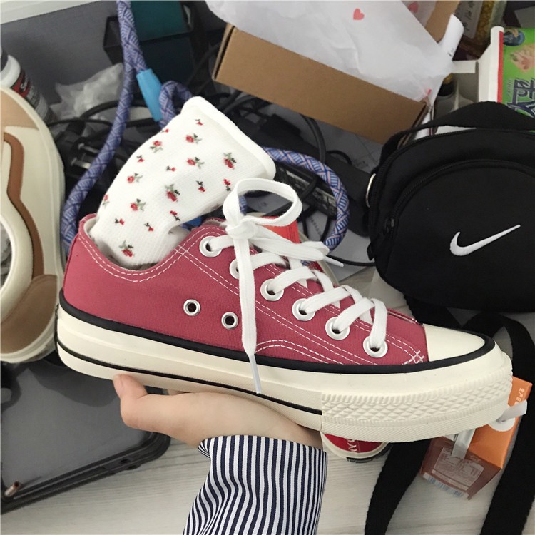 [order] giày vải 1970s hồng trầm ulzzang | BigBuy360 - bigbuy360.vn