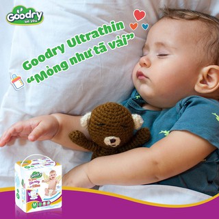 Tã quần Goodry Ultrathin M22/L20/XL18 kèm 4 miếng