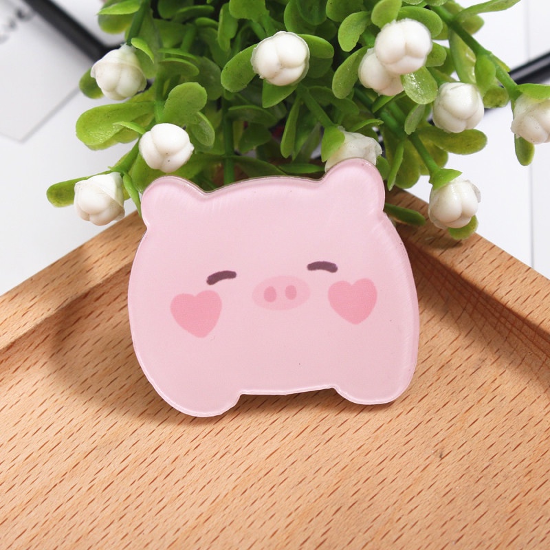 Huy Hiệu Cài Áo Hình Thỏ Hoạt Hình Dễ Thương