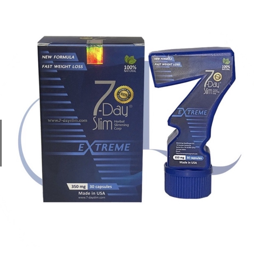 7 Day Slim Viên Uống Giảm Cân Nhập Khẩu Mỹ  - Cam Kết Chính Hãng