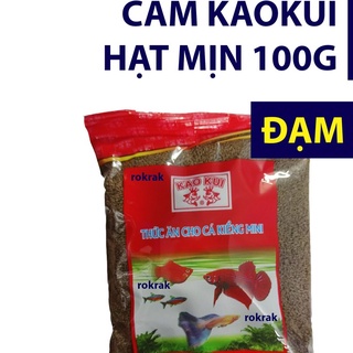 Cám cá kaokui hạt mịn 100g đạm 40% thức ăn cho cá cảnh