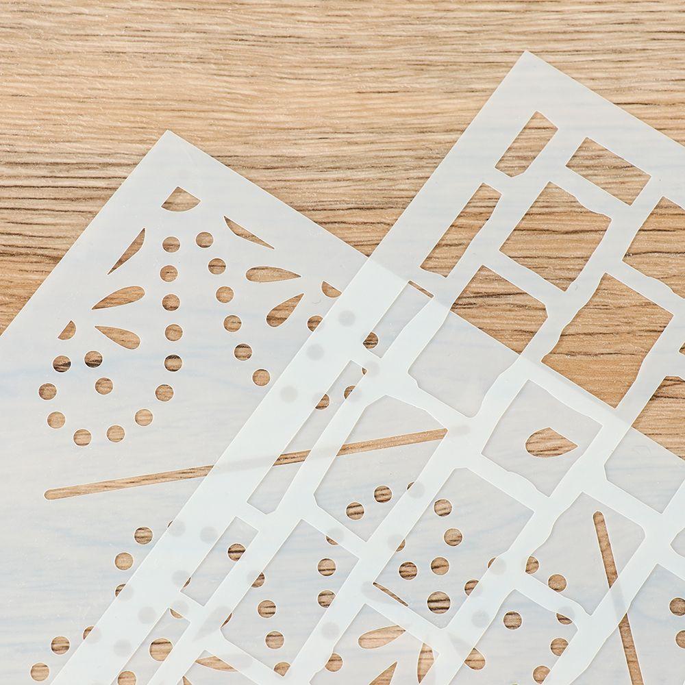 CONOPERY Khuôn Trang Trí Bánh Kem Dạng Lưới In Họa Tiết Ren Rỗng Cho Đám Cưới