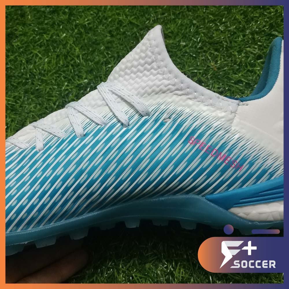 Phiên bản R chuẩn - Giày đá bóng adidas X19.1 TF màu xanh đế cao su sân cỏ nhân tạo