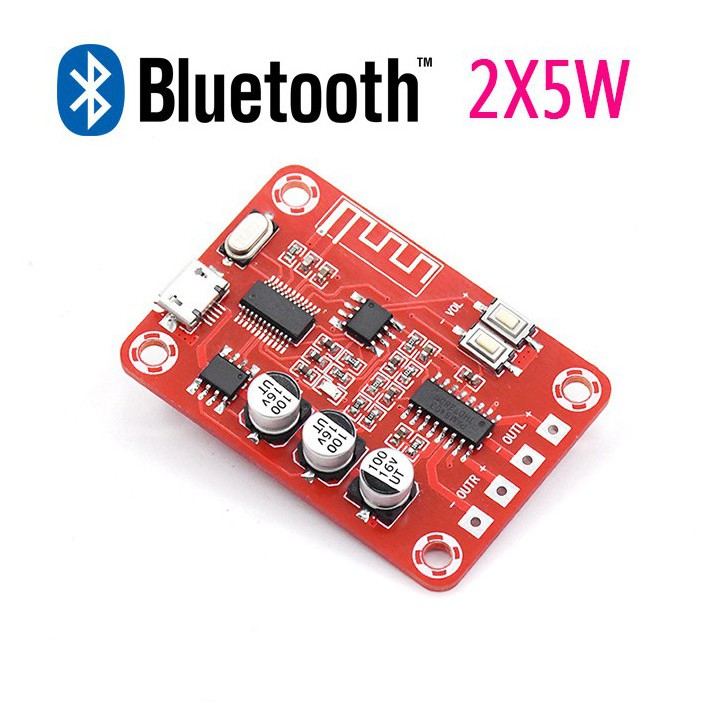 Chế loa Bluetooth 5W Combo loa vi tính 2x5W .