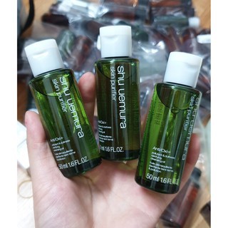 [Tag+Tem Taka] Shu Uemura Rửa Mặt và Tẩy Trang Anti/Oxi Skin Refining Cleansing Oil (XANH) 50ml/100ml/150ml/450ml | WebRaoVat - webraovat.net.vn