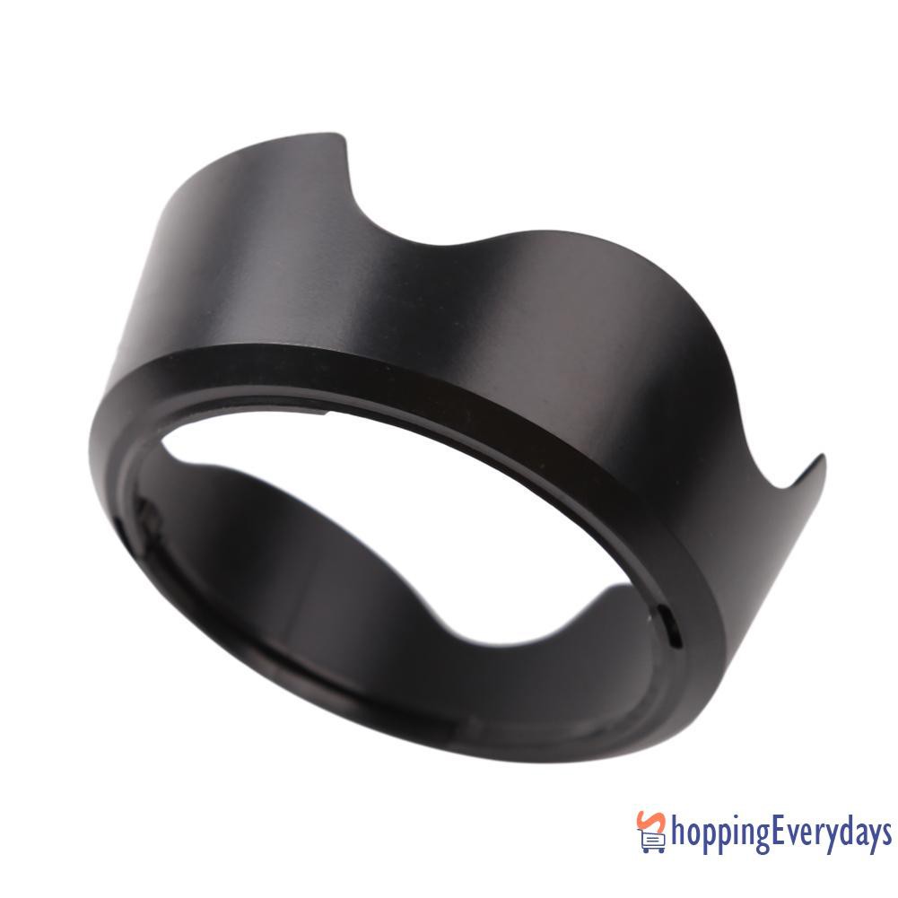 【sv】 EW-63C Bayonet Mount Flower Shape Camera Lens Hood for Canon EF-S 18-55 STM