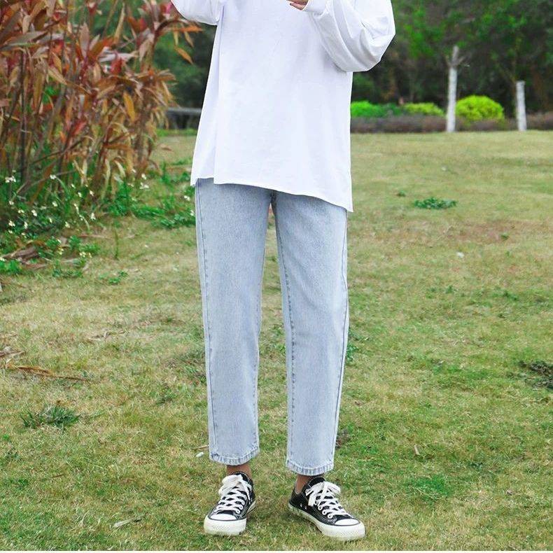 Quần jean học sinh cạp cao kiểu mới phong cách hàn quốc | | BigBuy360 - bigbuy360.vn