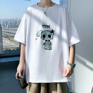 Áo Thun Nam. Nữ CARTOON Tay Lỡ Freesize Form Rộng Oversize CT61