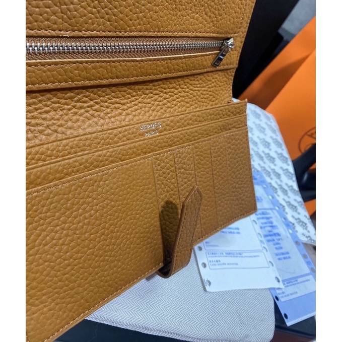 Ví Hermes bearn compact wallet SPSL