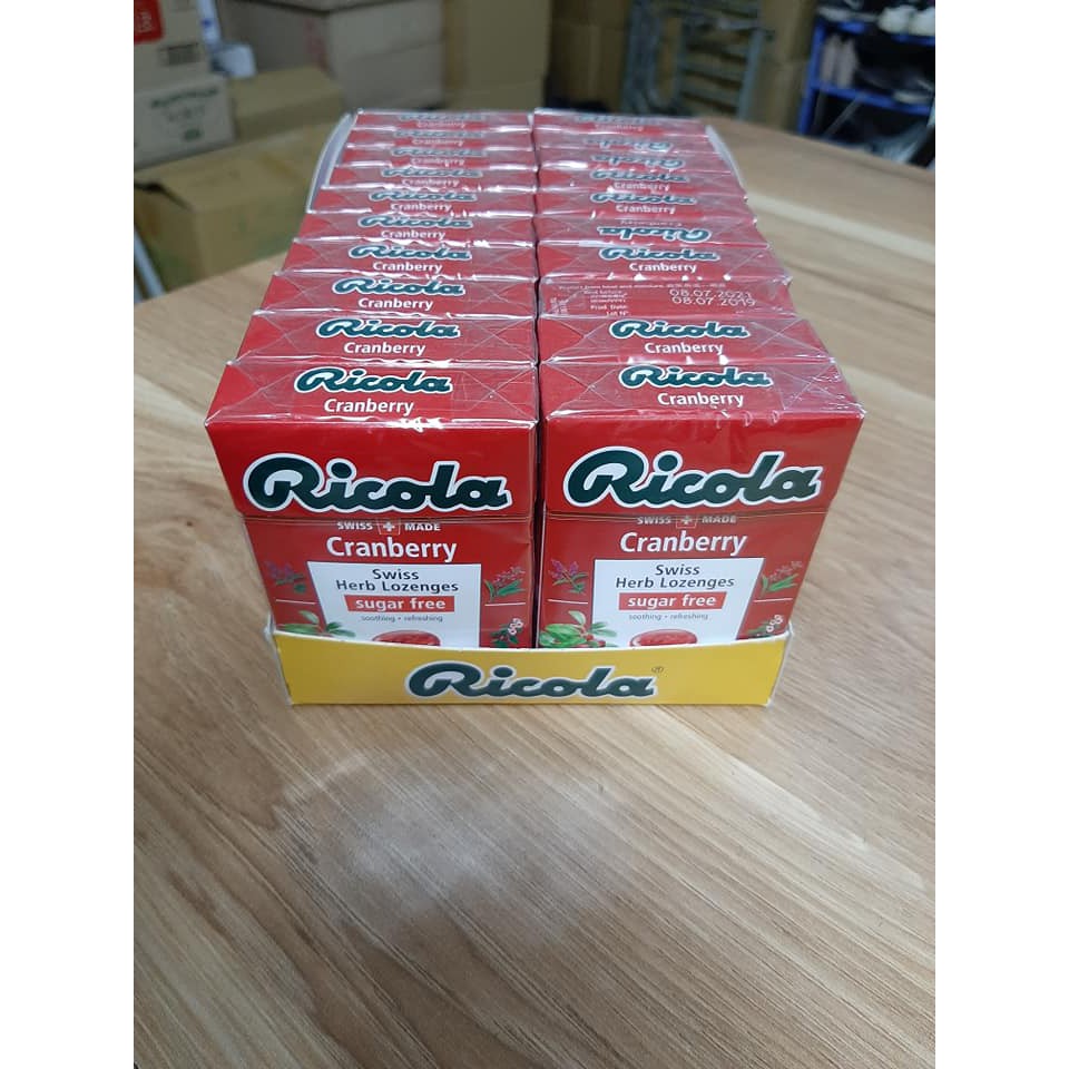Kẹo ngậm ho thảo mộc hiệu Ricola 40gr