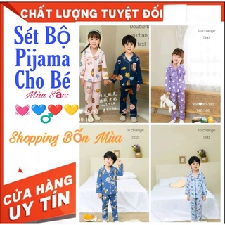 💥Sét Bộ Pijama Dài Tay 💥 Bộ ngủ Dài Tay Cho Bé Trai-Bé Gái💥