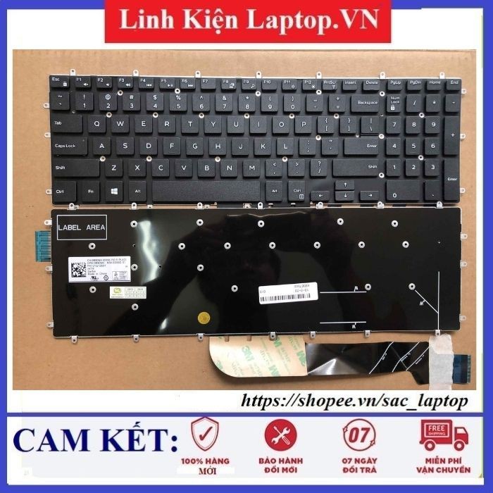 ⚡Bàn phím laptop Dell G5 5587, 15-5587 G7 7588 G3 3579 3779