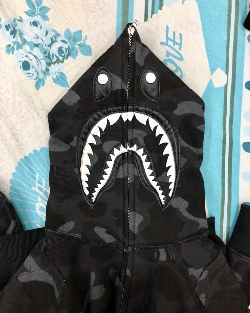 [Ảnh thật] Áo khoác Bape Shark Hoodie Jacket NBHD | BigBuy360 - bigbuy360.vn