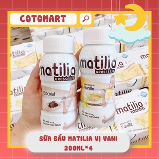 Sữa Bầu Matilia 200ml*4 Pháp