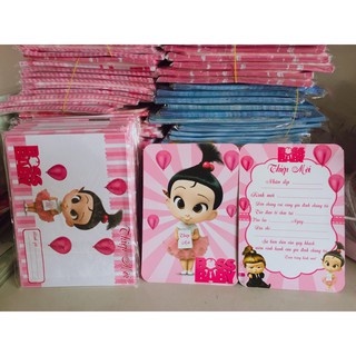 THIỆP MỜI SINH NHẬT CỌP  10 CÁI / BỘ 15K