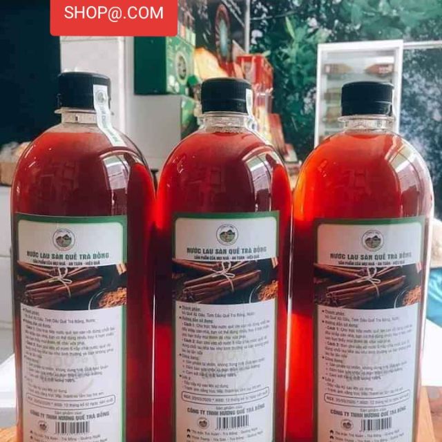 [ HÀNG CHÍNH HÃNG] NƯỚC LAU SÀN Hương Quế Trà Bồng thiên nhiên 1000ml [AN TOÀN 100%]