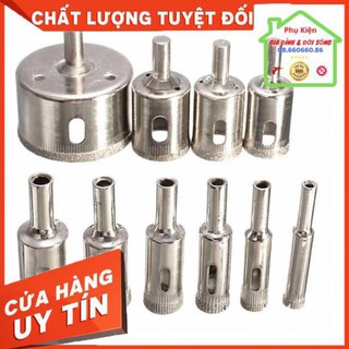 [ XẢ KHO ] Mũi khoan kính kim cương đủ size