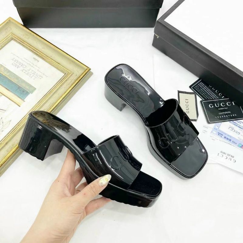 Dép cao gót nữ GC fullbox kèm video thật