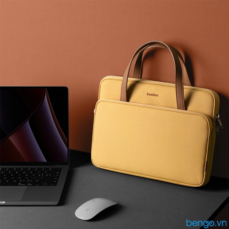 Túi Xách TOMTOC (USA) Briefcase Premium Cho MacBook Pro 13”/14”, Ultrabook 13″/Macbook Pro 16&quot; - H21-C01