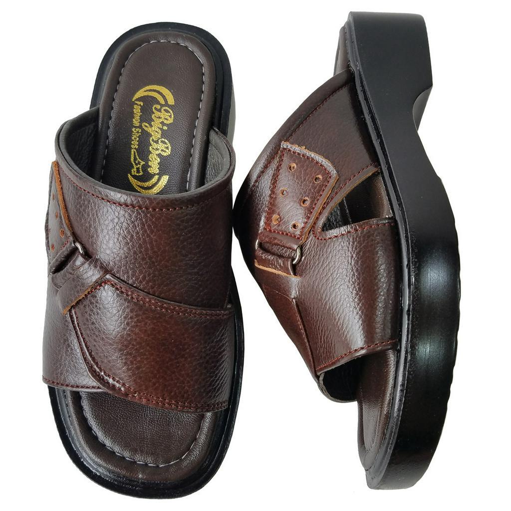 Dép Nam Da Bò BIGBEN Cao Cấp DN167