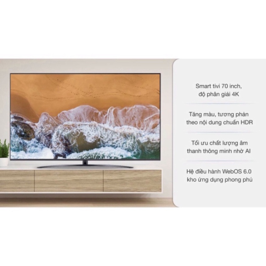 Uy Tín.___ Gia_Re __zin.. (mới) Tivi LG 4K 70 inch 70UP7800PTB _Giao nhanh , lắp đặt miễn phí đầy đủ toàn quốc chất lượn