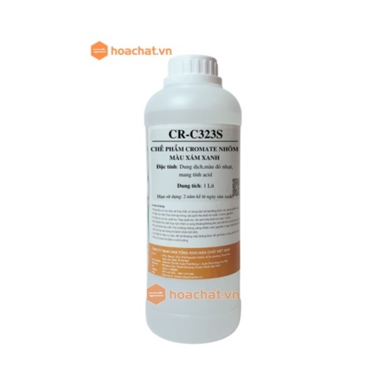 Chế phẩm cromate nhôm màu xám xanh CR-C323, 1L,5L, Tổng Kho Hóa Chất Việt Nam