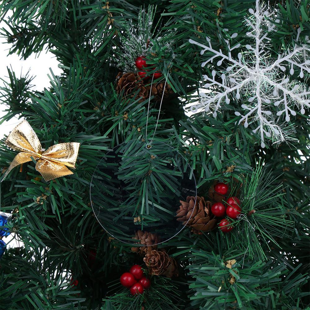 10 Cây Thông Giáng Sinh Nhựa Acrylic Trong Suốt