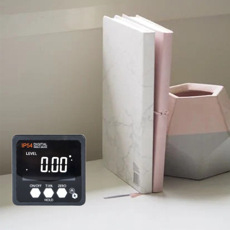 Hộp Đo Góc Kỹ Thuật Số IP65 Chống Thấm Nước Có Đèn LED Tiện Dụng