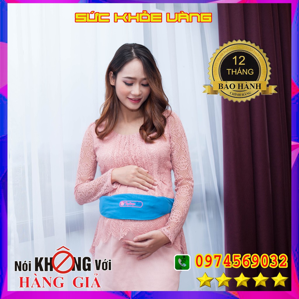 TAI NGHE BÀ BẦU TIPTOP KID MUSIC MÀU XANH DƯƠNG - HÀNG CHÍNH HÃNG - TAI NGHE THAI NHI - GIÚP PHÁT TRIỂN TRÍ NÃO BÉ