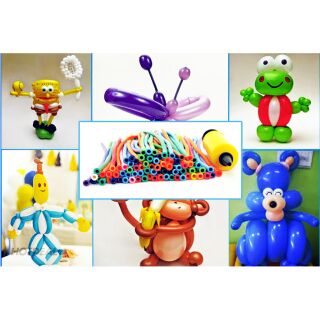 90 bong bóng balloon tặng bơm Thái Lan