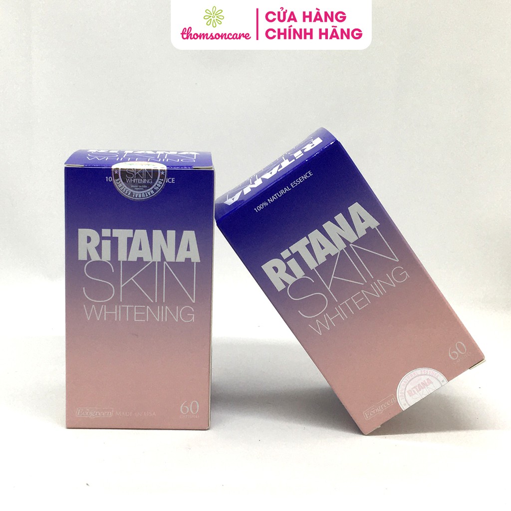 Ritana - Viên uống làm trắng da từ thảo dược- Lọ 60 viên - Có tem tích điểm - Nhập khẩu Mỹ | BigBuy360 - bigbuy360.vn