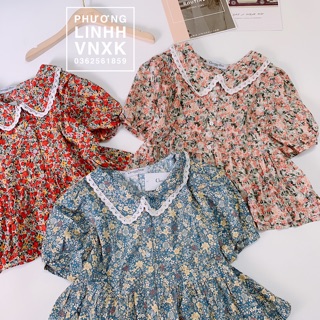 BÁN SỈ ÁO PEPLUM HOA CỔ SEN