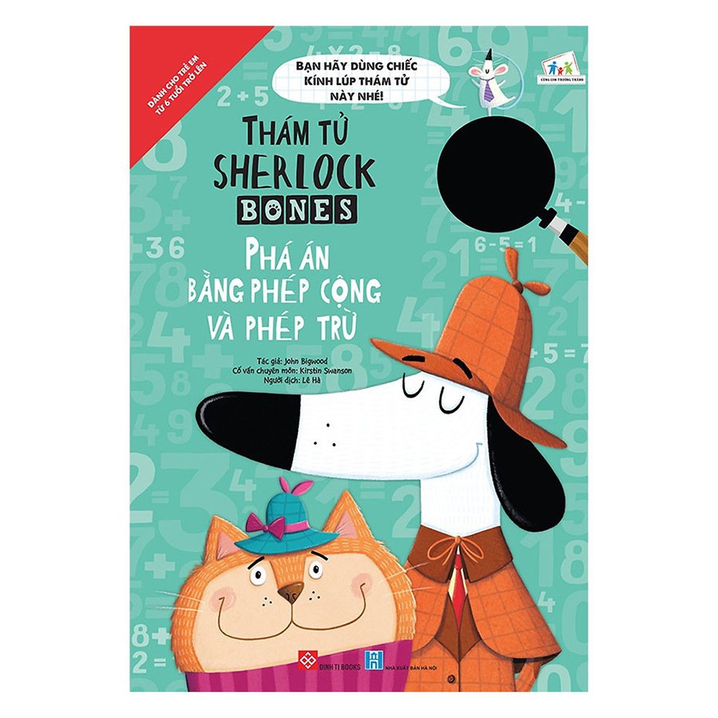 Sách - Thám tử Sherlock Bones - Phán án bằng phép cộng và phép trừ