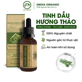 Tinh dầu hương thảo hữu cơ umihome nguyên chất 10ml