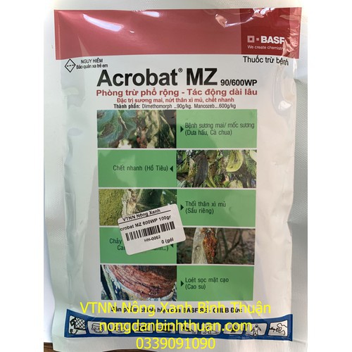 Acrobat MZ đặc trị đốm nâu thanh long - ACROBAT MZ