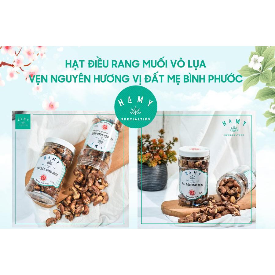 HÀ MỴ - Hạt điều rang muối size A Premium 320g - Hạt điều Bình Phước xuất khẩu