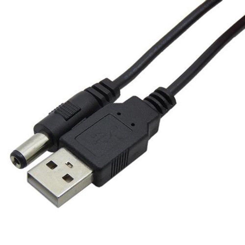 Dây Cáp Nối Chuyển Đổi Usb Sang Cổng 2.5 3.5 4.0 5.5mm 5v Dc Đen | WebRaoVat - webraovat.net.vn