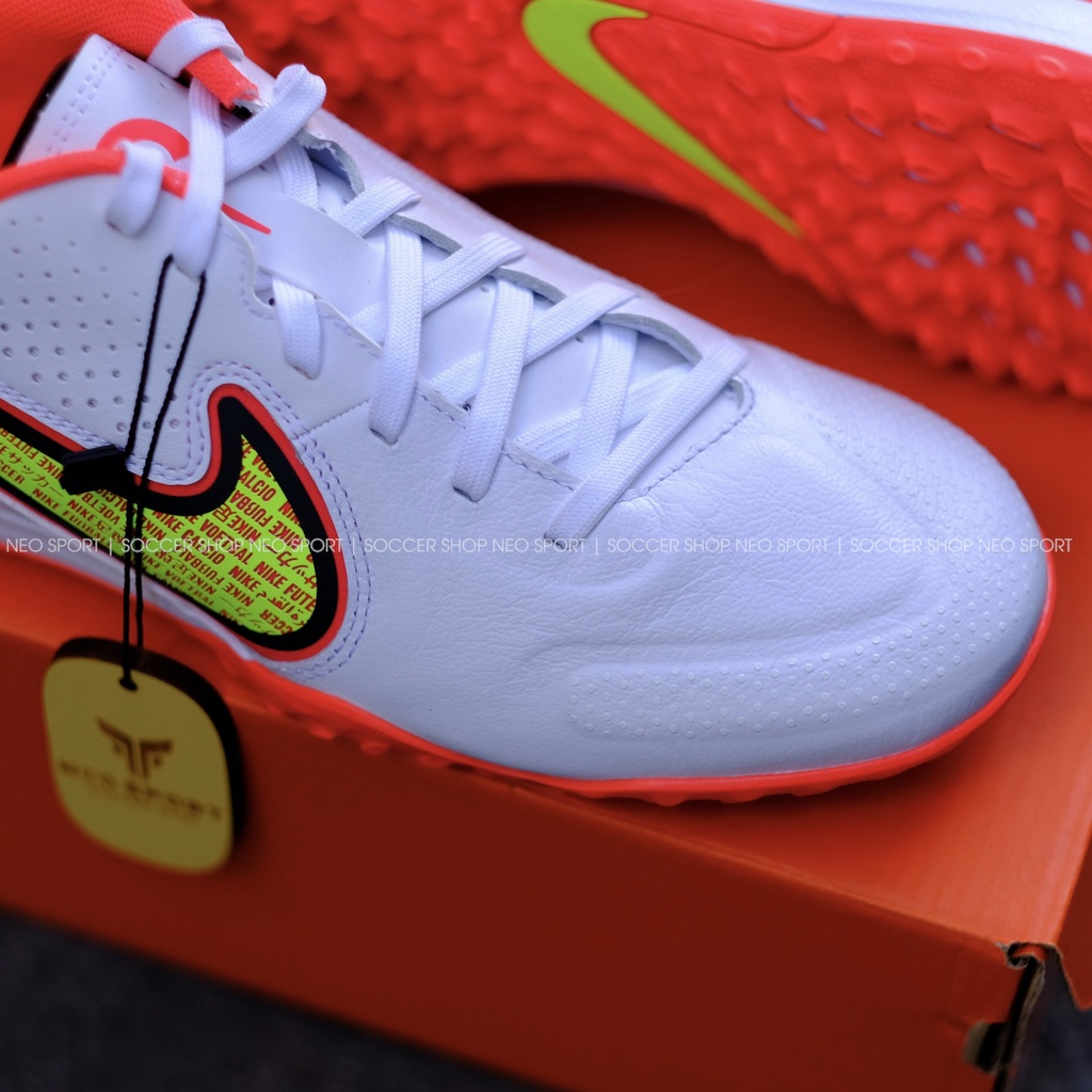 GIÀY BÓNG ĐÁ NIKE TIEMPO LEGEND 9 ACADEMY TRẮNG/ĐỎ TF