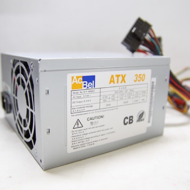 [SALE 10%] Nguồn máy tính Acbel ATX HK350 350W