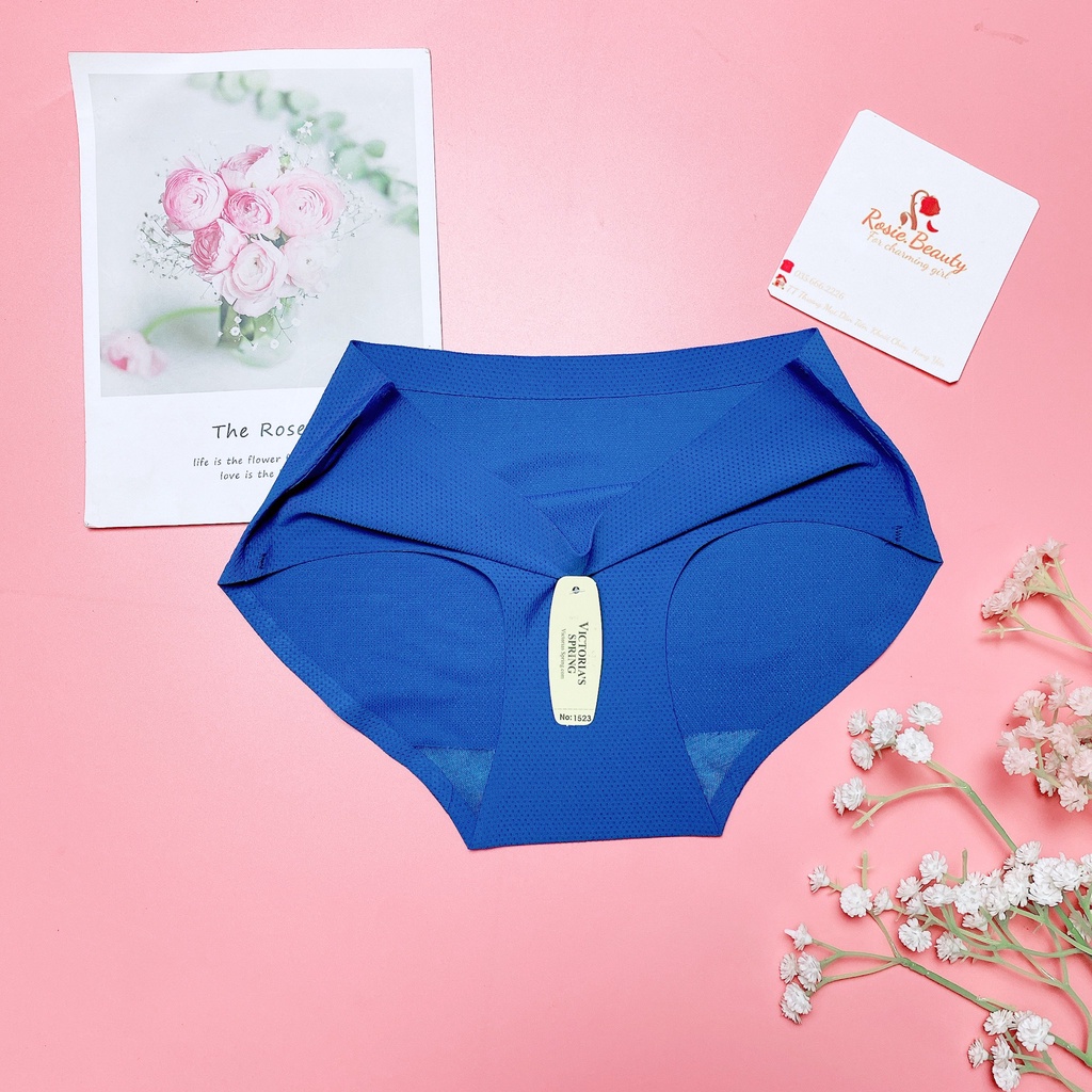 Quần lót su đúc thông hơi, quần lót ko viền thông hơi mát lạnh mùa hè Q/S006