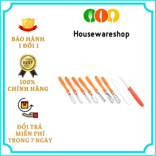 Bộ 8 dao tỉa rau củ quả tiện dụng và dao tỉa Kiwi