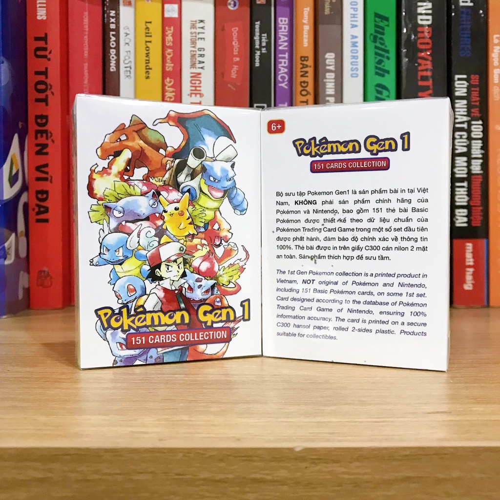 Trọn bộ 151 Thẻ bài Pokemon Gen 1 - Base Set, Fossil, Jungle