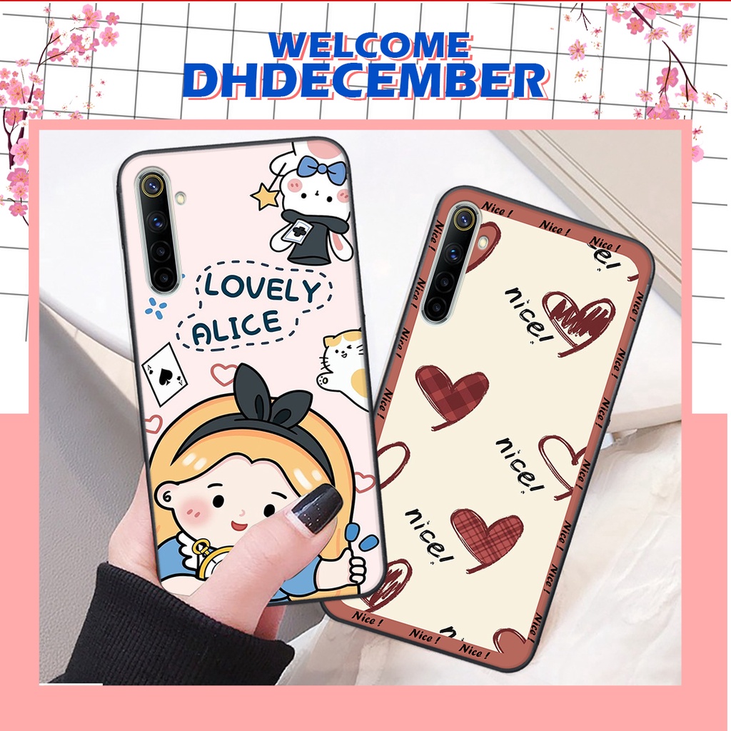 Ốp lưng Realme 6 / 6 PRO in hình nice ,good luck happy ốp xinh viền dẻo đẹp chất