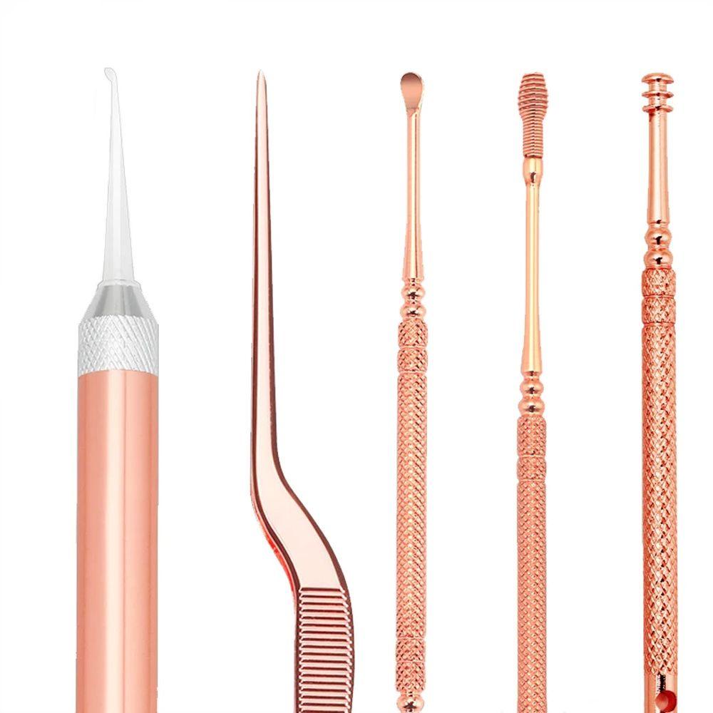 Dụng Cụ Lấy Ráy Tai Bằng Thép Không Gỉ Có Đèn LED Độc Đáo