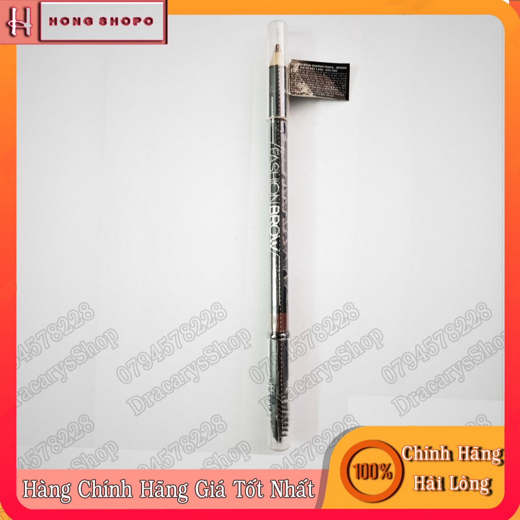 Chì kẻ mày 2 đầu màu sáng MAYBELLINE New York - Fashion Brow 3D Shaping Pencil Light Brow