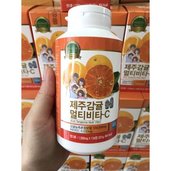 Kẹo ngậm VitaminC Jeju Hàn Quốc 100gr