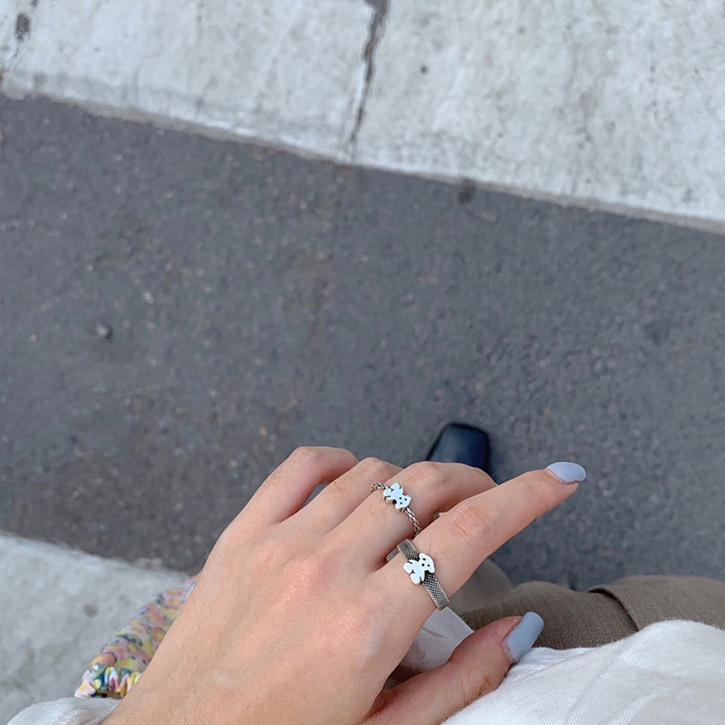 Nhẫn Đeo Tay Hình Gấu Dễ Thương 22776