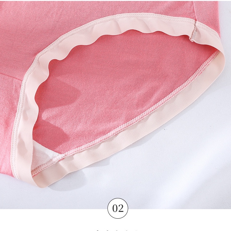 Quần Lót Cotton Lưng Vừa Thoáng Khí Thoải Mái Cho Nữ 40-65Kg