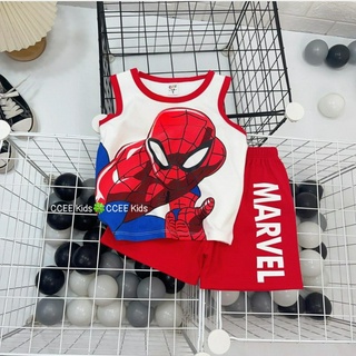 Bộ Cotton Siêu Nhân cực chất bé trai (9-18kg)