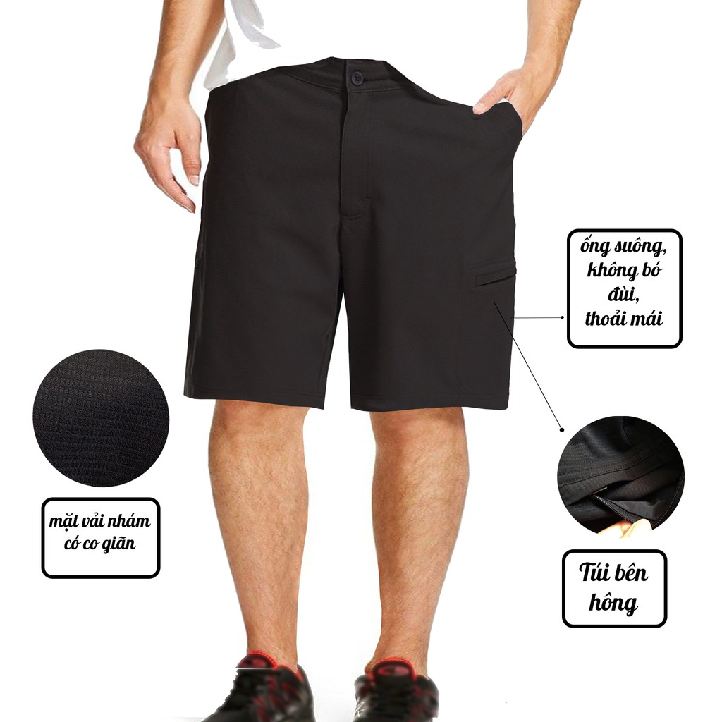 Big size 85kg - 95kg | Quần short ngoại cỡ túi hộp co giãn | PH Bigsize | Q120